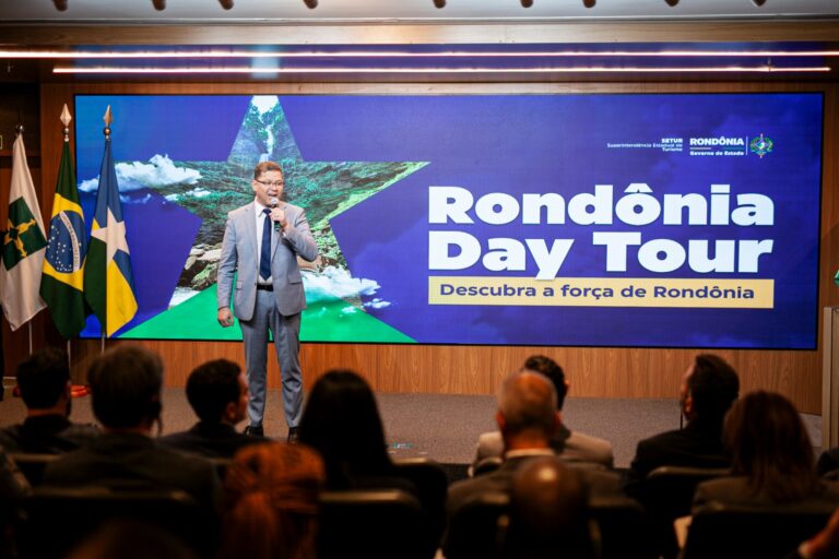 Potencial turístico do estado é impulsionado pelo governador Marcos Rocha durante o “Rondônia Day Tour”