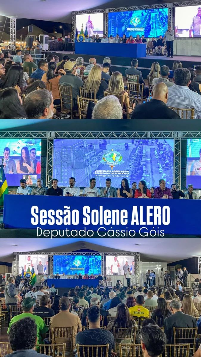 Deputado Cássio Gois homenageia imprensa de Cacoal e outras personalidades de destaque