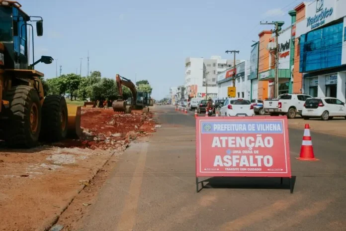 Prefeitura de Vilhena inicia construção de alças viárias de acesso à BR-364
