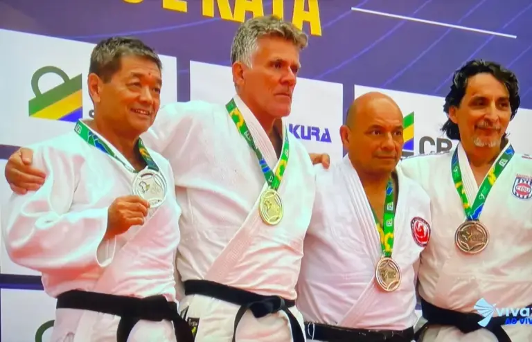 Atleta de Colorado do Oeste conquista vice-campeonato no Brasileiro de Judô Veteranos em Barueri