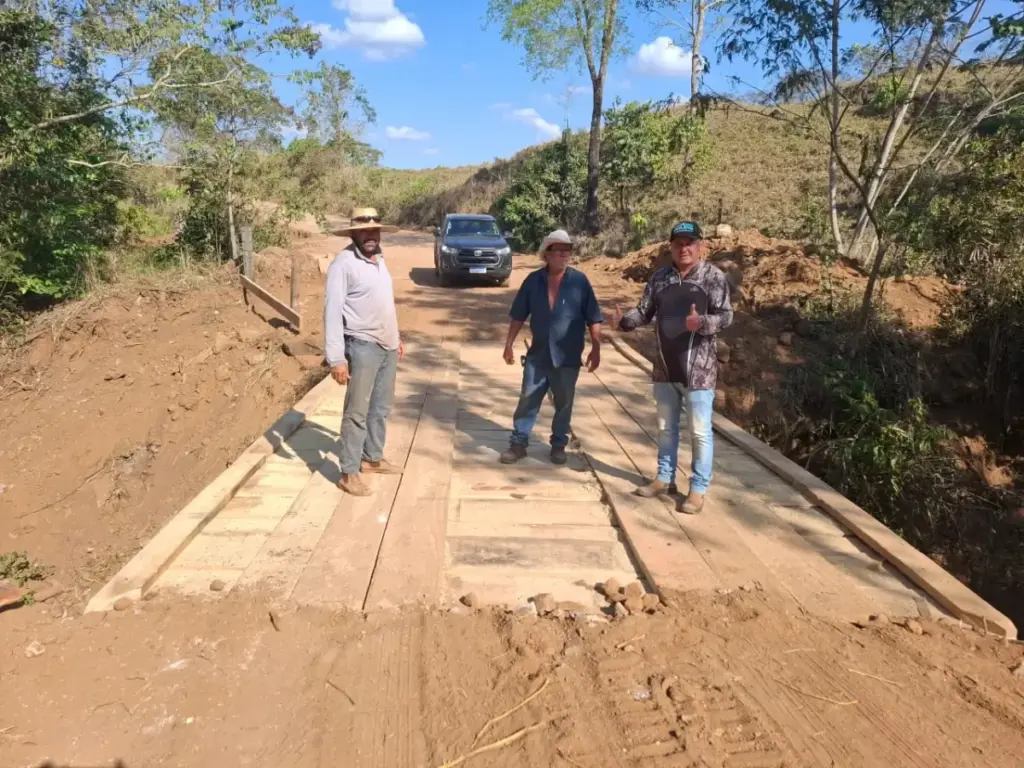 Josemar Beatto se destaca na Secretaria de Obras de Colorado do Oeste com entrega de novas pontes
