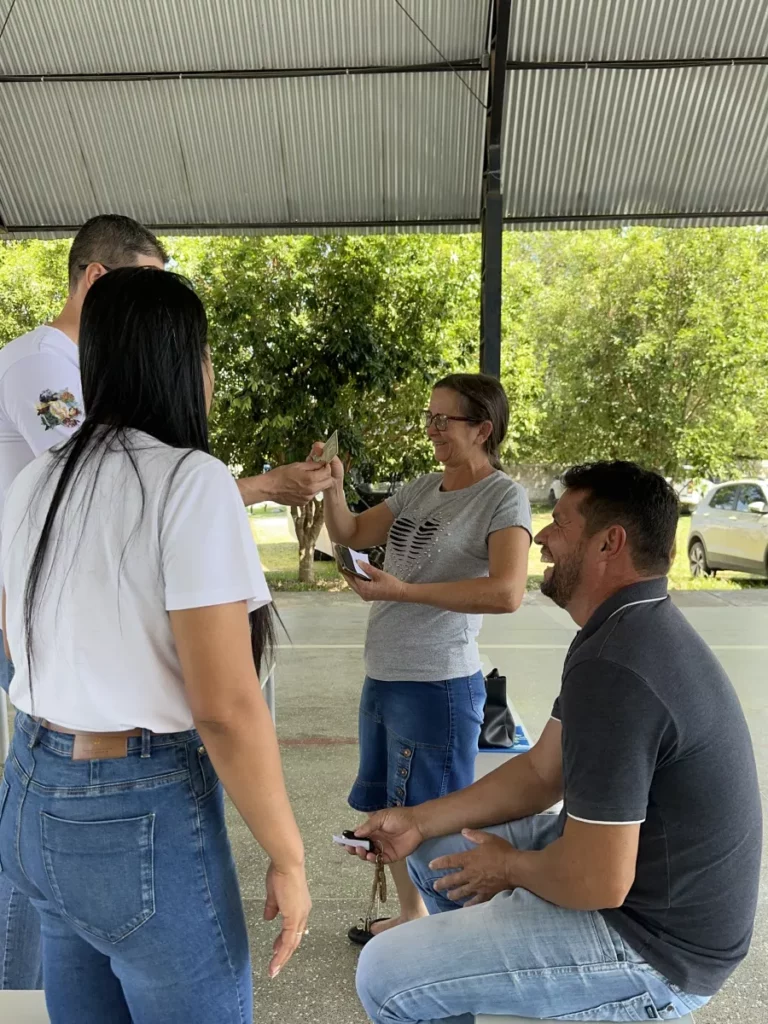 Vereadora Oziane Germiniano celebra sucesso do Rondônia Cidadã em Nova Conquista