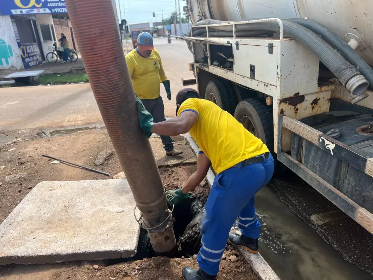 Ações de manutenção e limpeza seguem avançando na rede de drenagem da capital