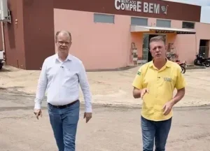 Prefeito Edinho da Rádio e deputado Luizinho Goebel celebram parceria em obras de infraestrutura para Colorado do Oeste
