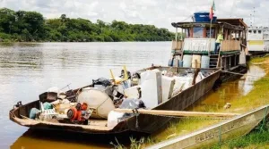 Ação Somos Todos Guaporé realizou mais uma expedição de limpeza no Rio Guaporé, em Pimenteiras do Oeste
