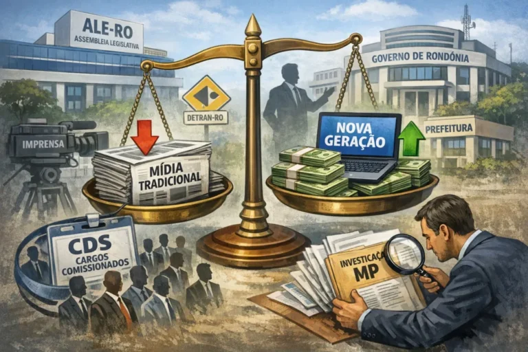 Mídia institucional da Assembleia de Rondônia amplia debate sobre critérios de veiculação e cargos comissionados