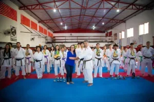 ROSANGELA DONADON: Deputada garante empenho de R$ 100 mil para fortalecer projeto de artes marciais