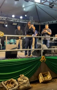 Rosangela Donadon destaca quase R$ 3 milhões destinados para Cabixi durante Festa do Milho