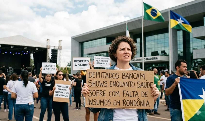 Emendas para shows reacendem debate sobre prioridades em Rondônia diante dos desafios da saúde pública