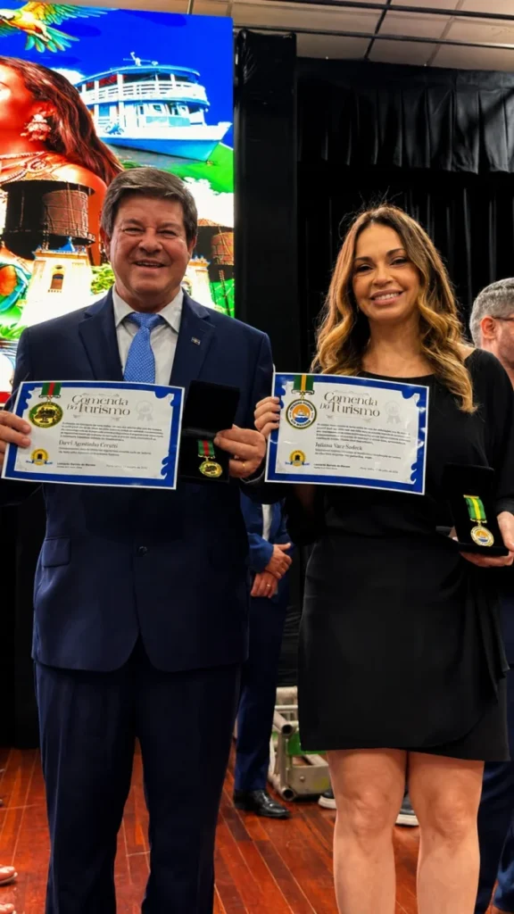 Prefeitura de Porto Velho concede Comenda Mário de Andrade a Darci Cerutti por contribuição ao desenvolvimento do turismo