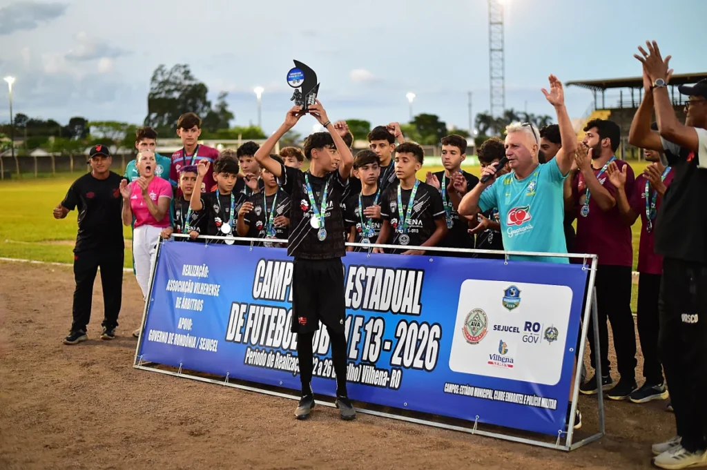 Campeonato Rondoniense Sub-11 e Sub-13 é encerrado com sucesso em Vilhena e fortalece futebol de base