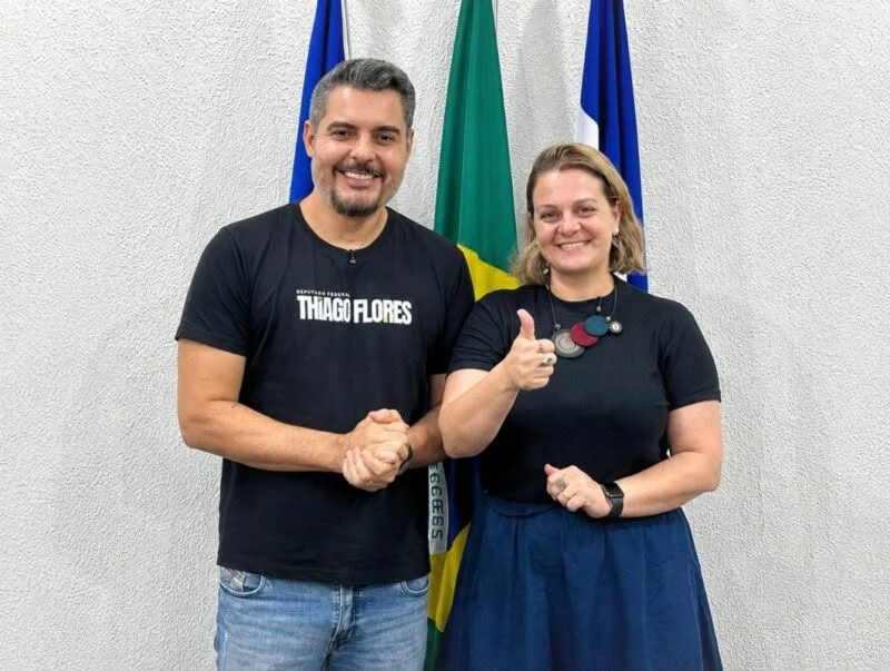 Amanda Areval destaca reeleição de Thiago Flores e defende continuidade de parceria por Vilhena