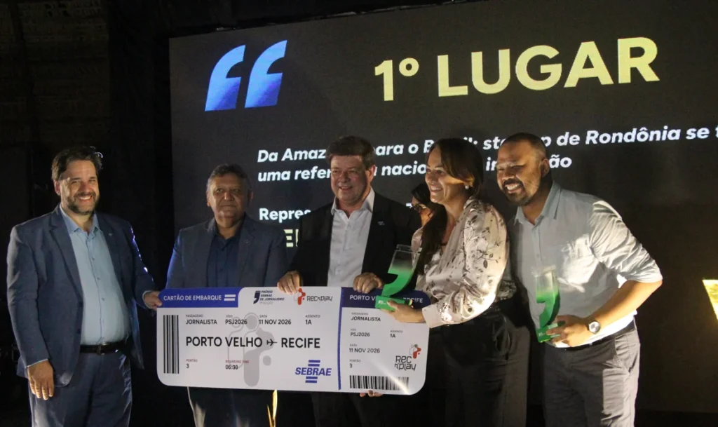 Darci Cerutti destaca importância do jornalismo e da imprensa durante cerimônia do Prêmio Sebrae